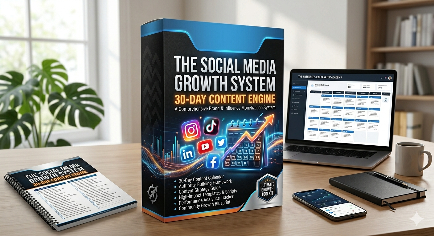 The Social Media Growth System – 30-Day Content Engine