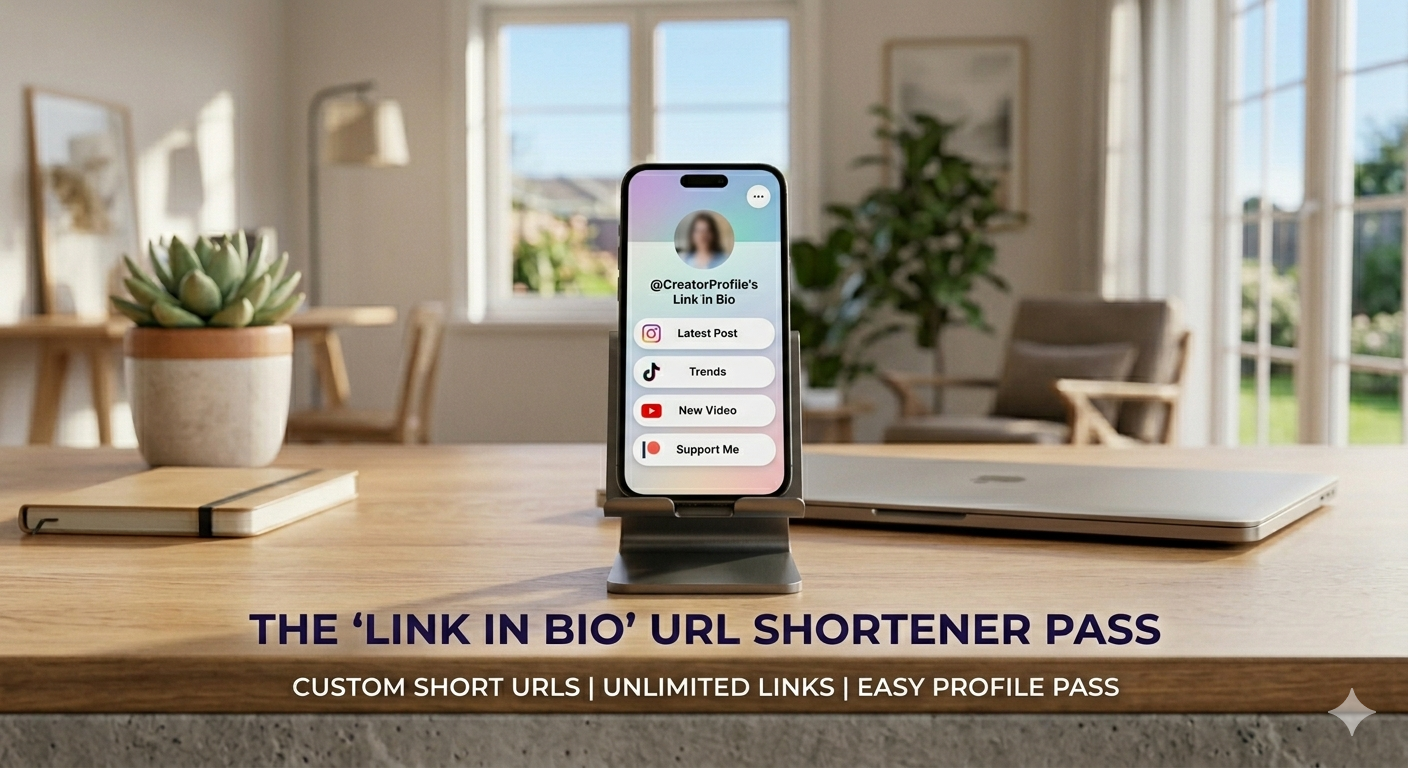 The "Link in Bio" URL Shortener Pass