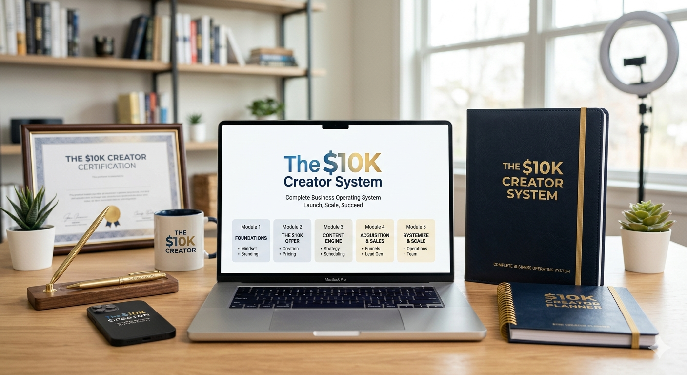 The $10K Creator System – Complete Business Operating System